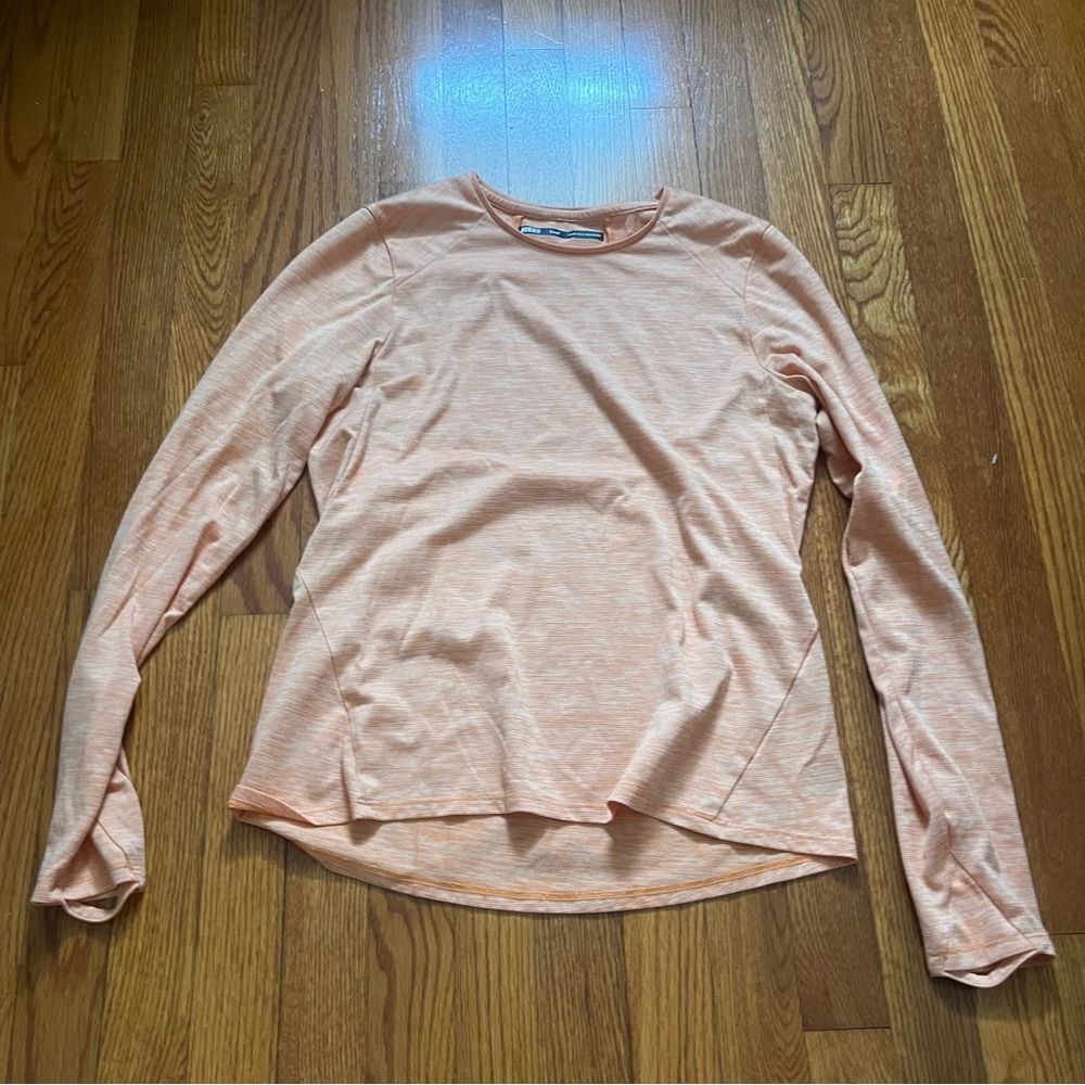REI co-op long sleeve size small light orange